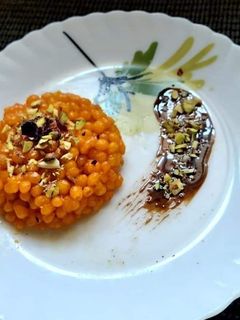 મીઠી બૂંદી રેસીપી મુખ્ય ફોટો