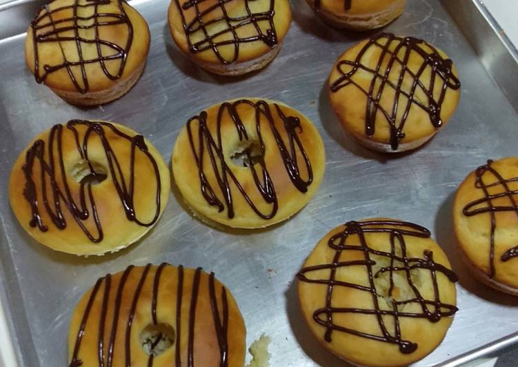 Resep masakan Donut yogurt panggang | Resep Membuat Donut yogurt panggang Yang Paling Enak