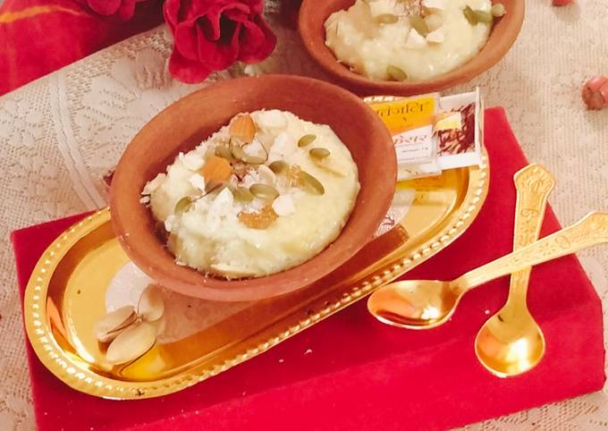 Saffron Rice pudding Rice kheer