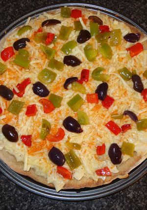 A picture of Abalone Chupe Pizza.