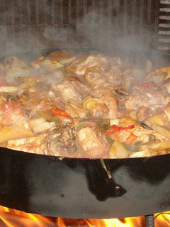 Una foto de Pollo al disco