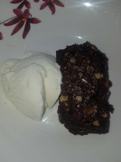 Una foto de Dulce de Chocolate con nueces