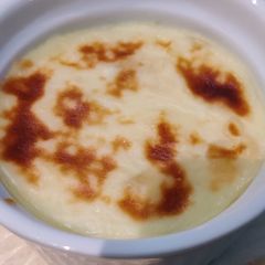 Baked Sago/Tapioca Pudding(Chinese Dimsum) A picture of Baked Sago/Tapioca Pudding(Chinese Dimsum).