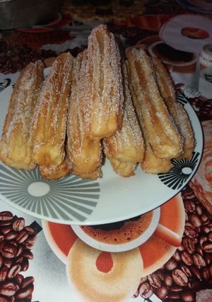Una foto de Churros caseros Exquisitos!!!