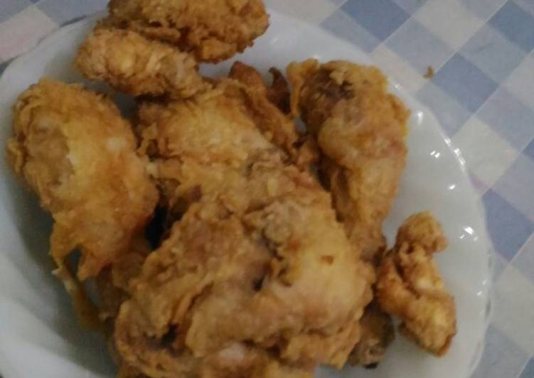 Langkah Mudah untuk Menyiapkan Fried chicken ala Dapur Mami, Lezat Sekali