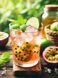 Kombucha de maracuyá