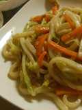 Vegetable-Packed Tuna Yaki Udon
