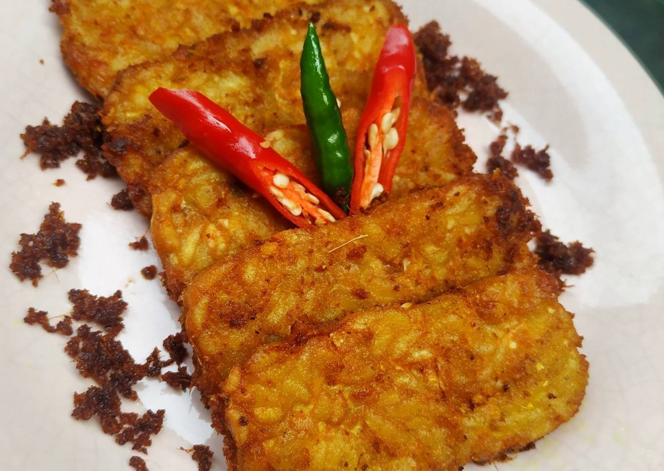 Tempe Goreng Bumbu Ungkep