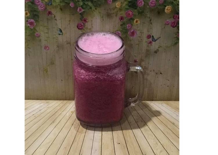 Resep Diet Juice Pear Pomegranate Purple Cabbage Raspberry, Enak