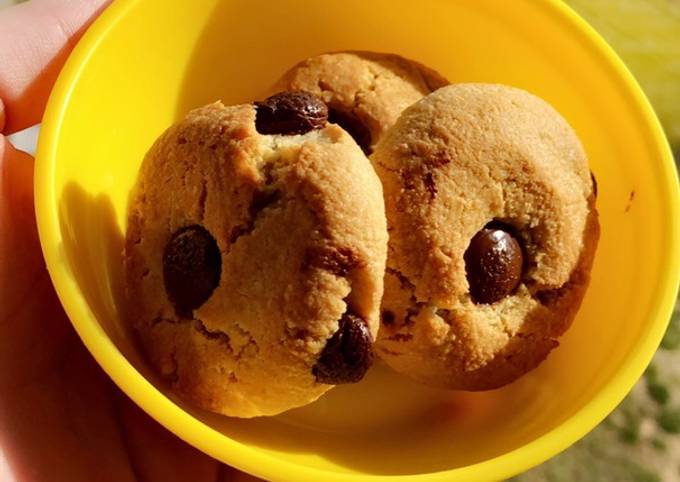 Recette Parfait Cookies Healthy amande/chocolat