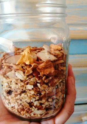 Una foto de Granola piña colada🍍🥥