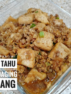 Foto resep Tumis Tahu Telur Daging Cincang