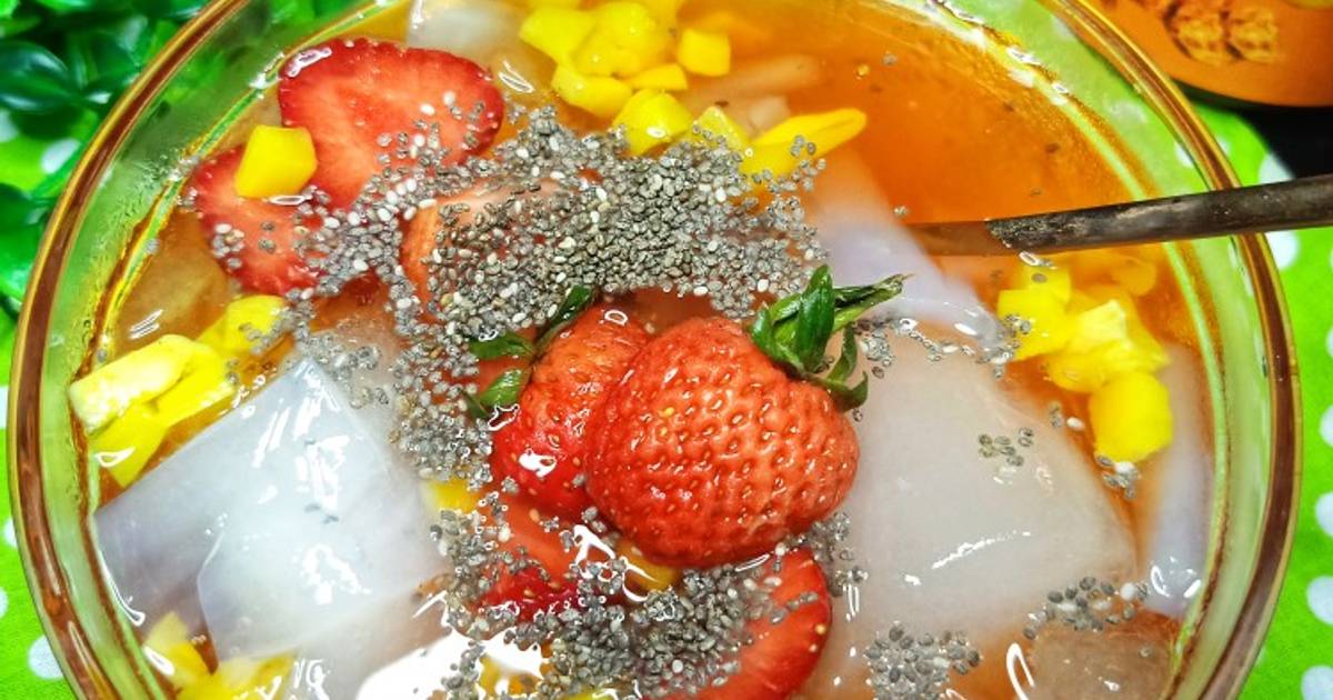 Sajian Unik dari Lontong: Minuman Aneka Sirup dengan Es Batu