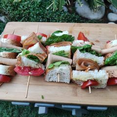 A picture of Cold sandwiches.