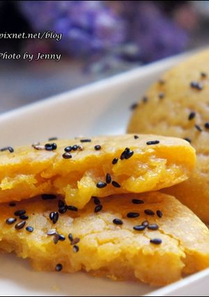 芝麻南瓜q餅(油煎版&烤箱版) 的食譜成品照片