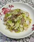 SP.0973 - Thịt Heo Xào Cải Thảo