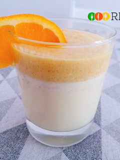 Una foto de Postre de naranja