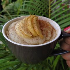 A picture of Apple Cinnamon Mug Cake No Egg In 2 Minutes | Simple Dessert.