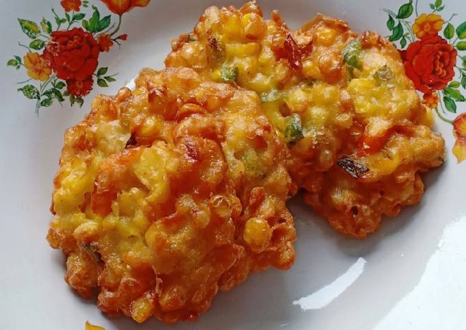 Resep Perkedel jagung manado Anti Gagal
