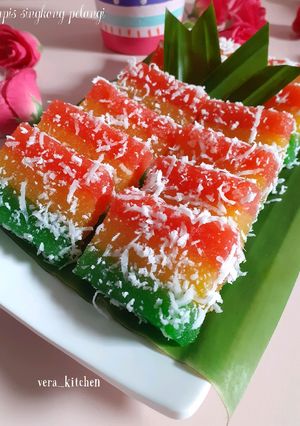 Foto resep Lapis singkong pelangi