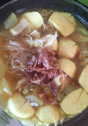 Foto resep Soto Mie Bakso Ikan