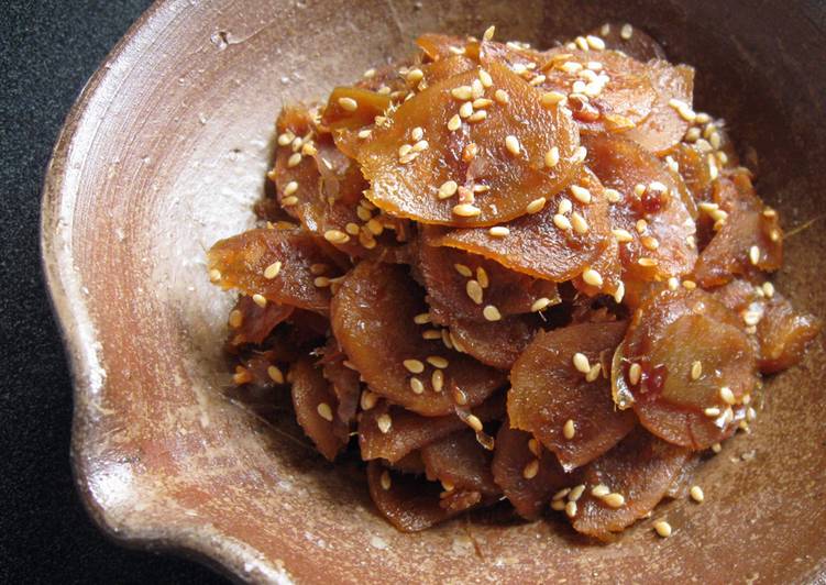 Recipe of Any-night-of-the-week Ginger &#39;Tsukudani&#39;