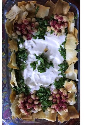 صورة لوصفة فته المقالي