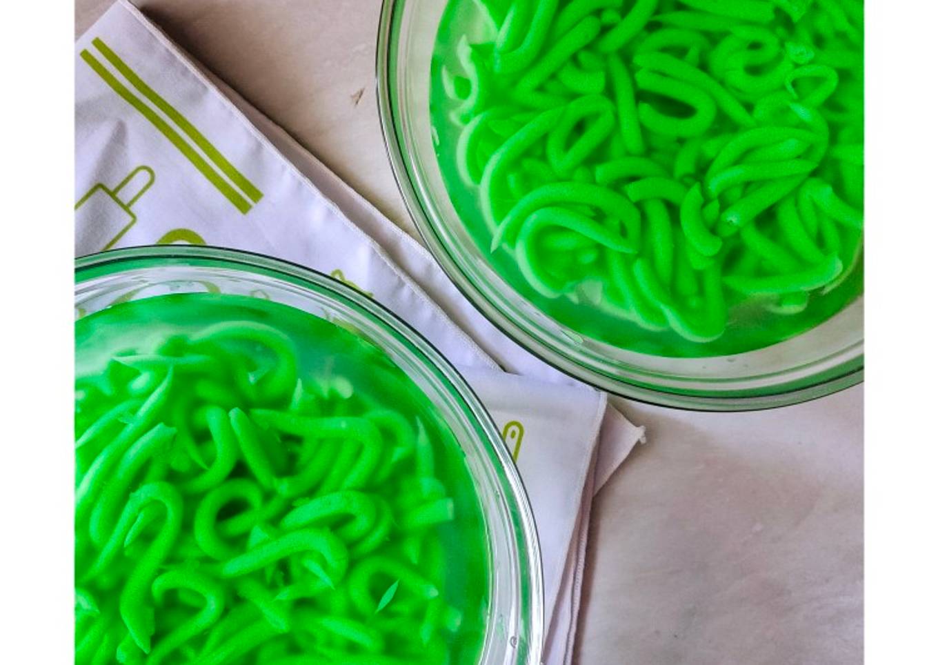 Cendol Homemade (Tanpa Cetakan)