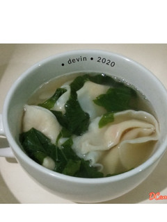 Foto resep 11. Pangsit Kuah Simpel Seger