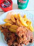 Pollo broaster casero