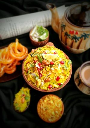 A picture of Indori Poha.