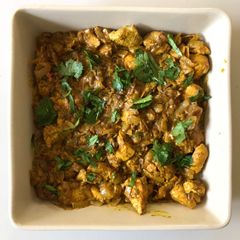 A picture of Chicken Curry.