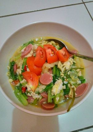 Foto resep Bakmie sayur