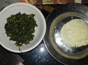 A picture of maize flour fried ugali