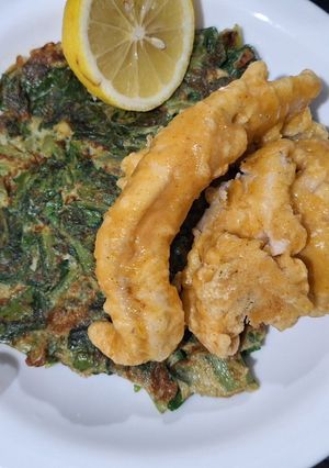 Una foto de Milanesas de corvina