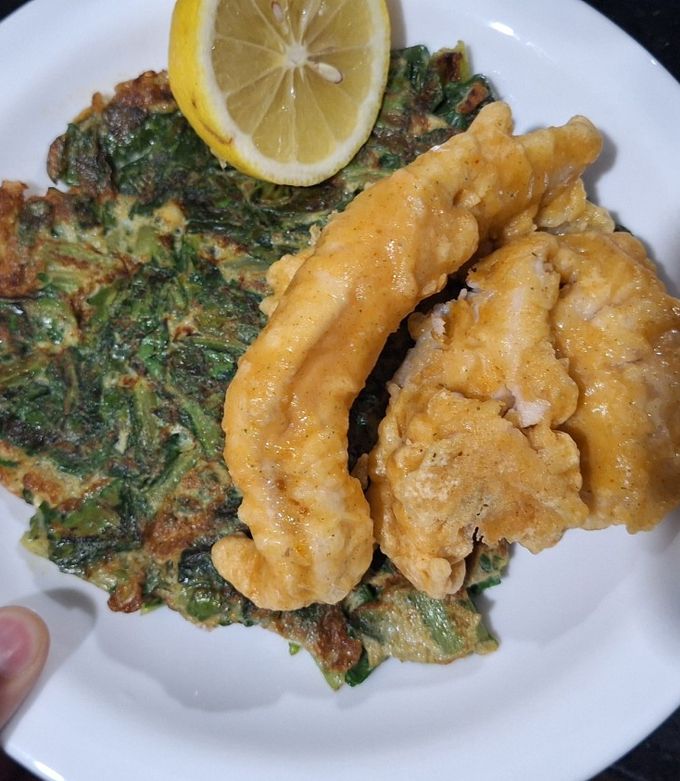 Una foto de Milanesas de corvina