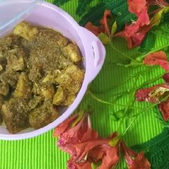A picture of Fanas (kathal) pickle.