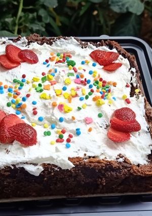 Foto resep Cake Awan Cokelat (flourless)