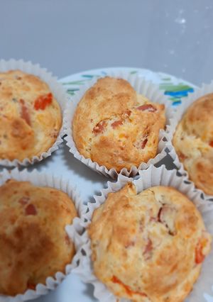 Foto de Muffins Salgados sabor Pizza