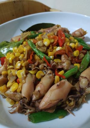 Foto resep Oseng Cumi Buncis