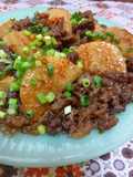 Sukiyaki-Style Beef and Sautéed Japanese Yam