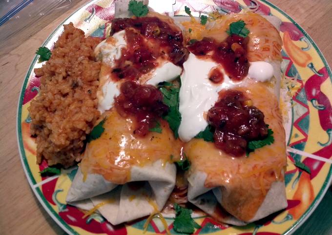 Nate's Chicken Enchiladas