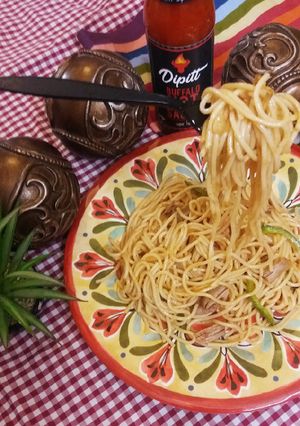 A picture of Beef chowmein.