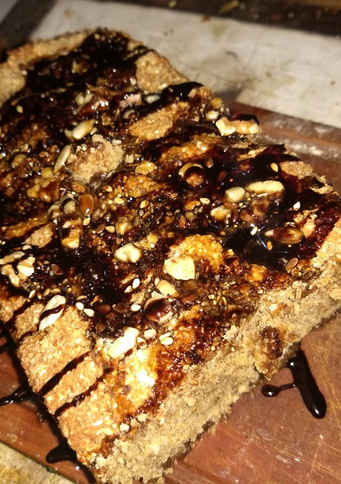 Una foto de Budín integral de banana y avena