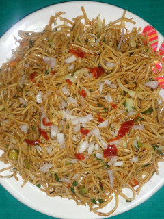 A picture of Veg chowmean.