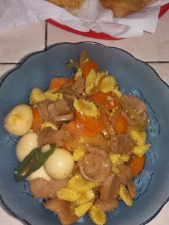 Foto resep Putren Tumis Bakso