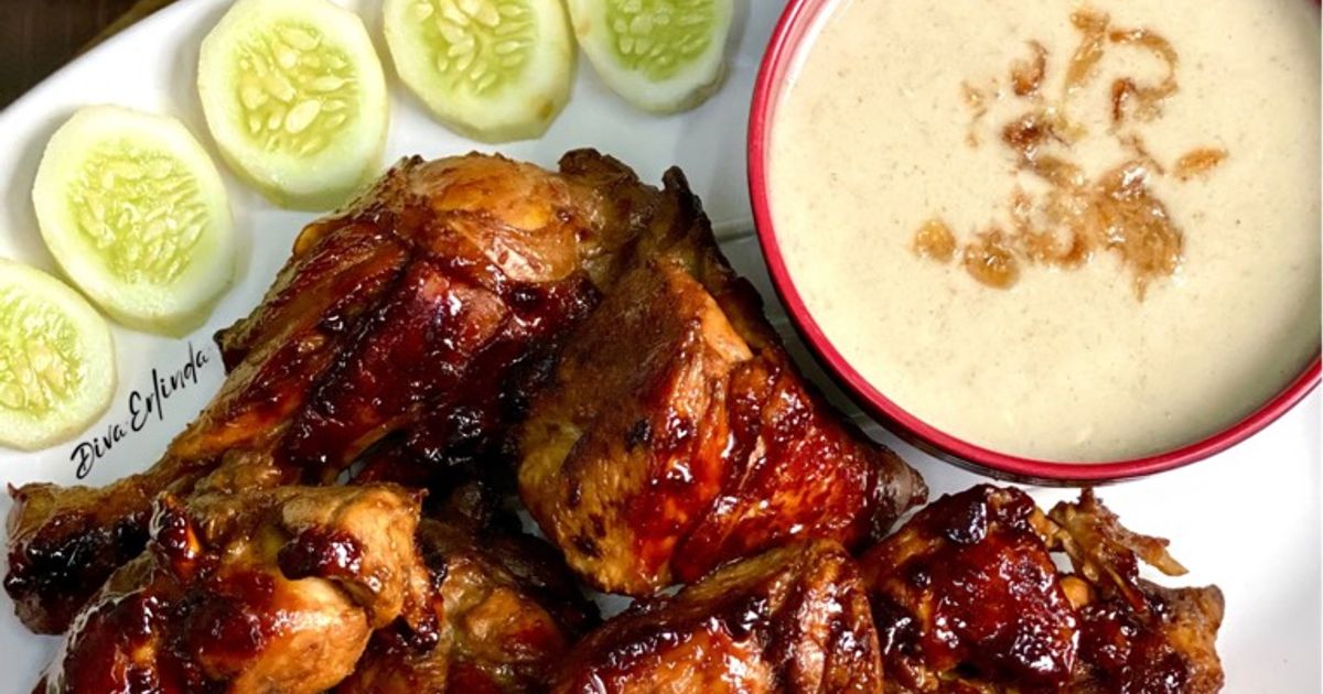 Ayam Panggang Kuah Opor
