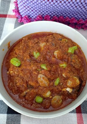 Foto resep Sambel ikan kaleng pete