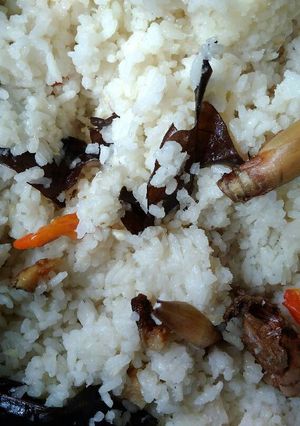 Foto resep Nasi liwet rice cooker