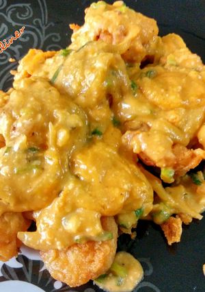 Foto resep Udang Goreng Telur Asin Simple